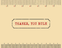 Thanks, You Rule Card