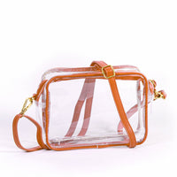 Texas Longhorns Bridget Clear Purse – Stadium Bag with Custom Strap
