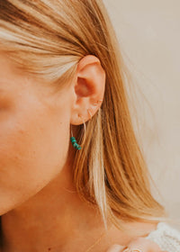 Tiny Hoops | 14kt Gold Fill + Sterling Silver