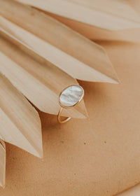 Del Mar Ring | 14kt Gold Fill + Sterling Silver