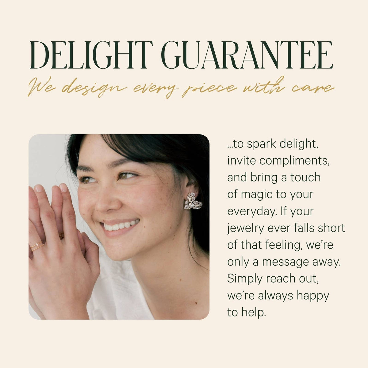 Flirt Stud Earrings | Gold Stud Earrings | Small Heart Studs