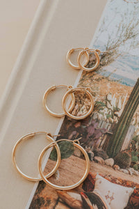Bold Hoops | 14kt Gold Fill + Sterling Silver