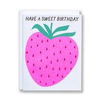 Strawberry Sweet Birthday Card