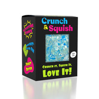 Crunch & Squish Crunchy Squishy Stress Ball Fidget Toy (Color Ships Assorted)
