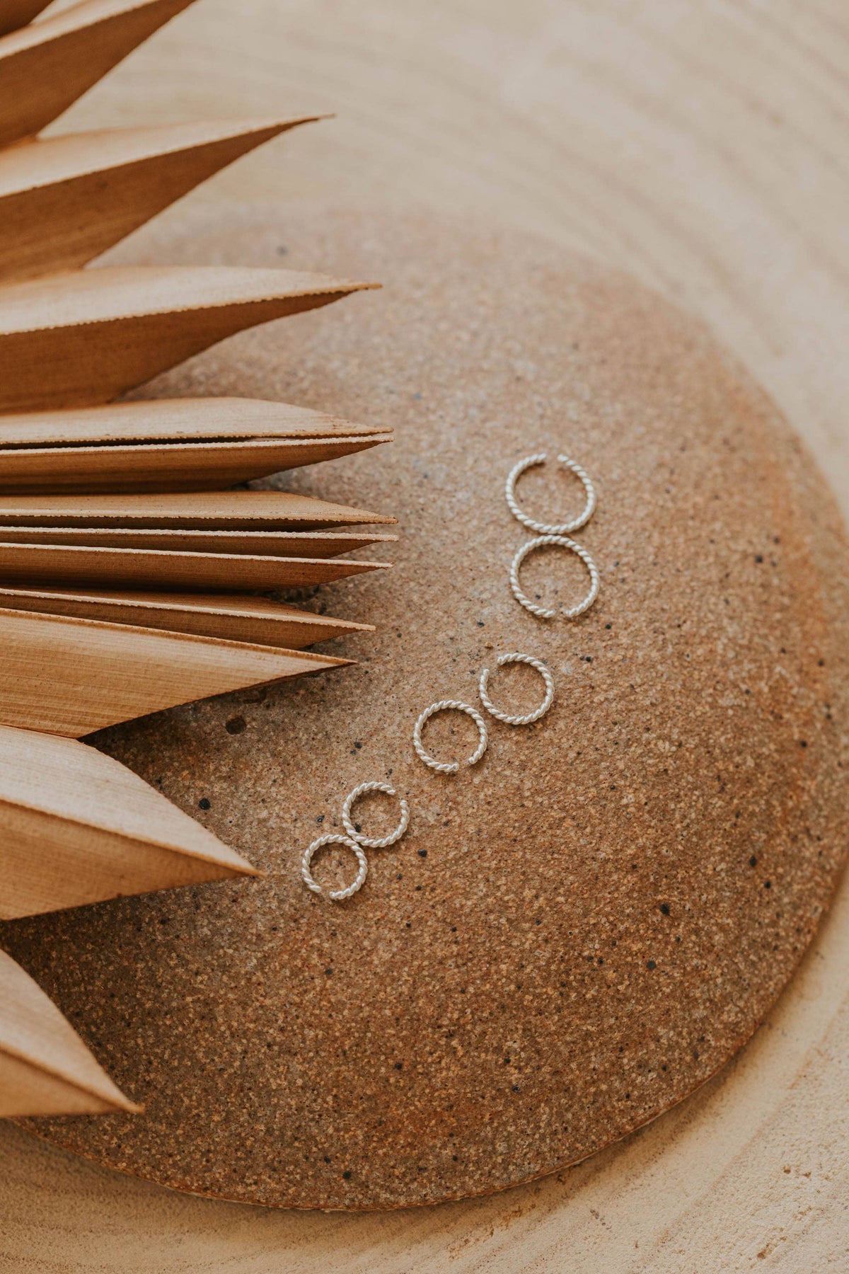 Tiny Hoops | 14kt Gold Fill + Sterling Silver