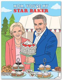 Mom You're My Star Baker Mother's Day Card