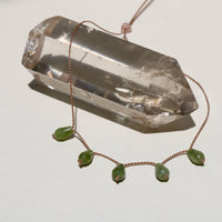 VIBE NECKLACE | JADE 5 DROP