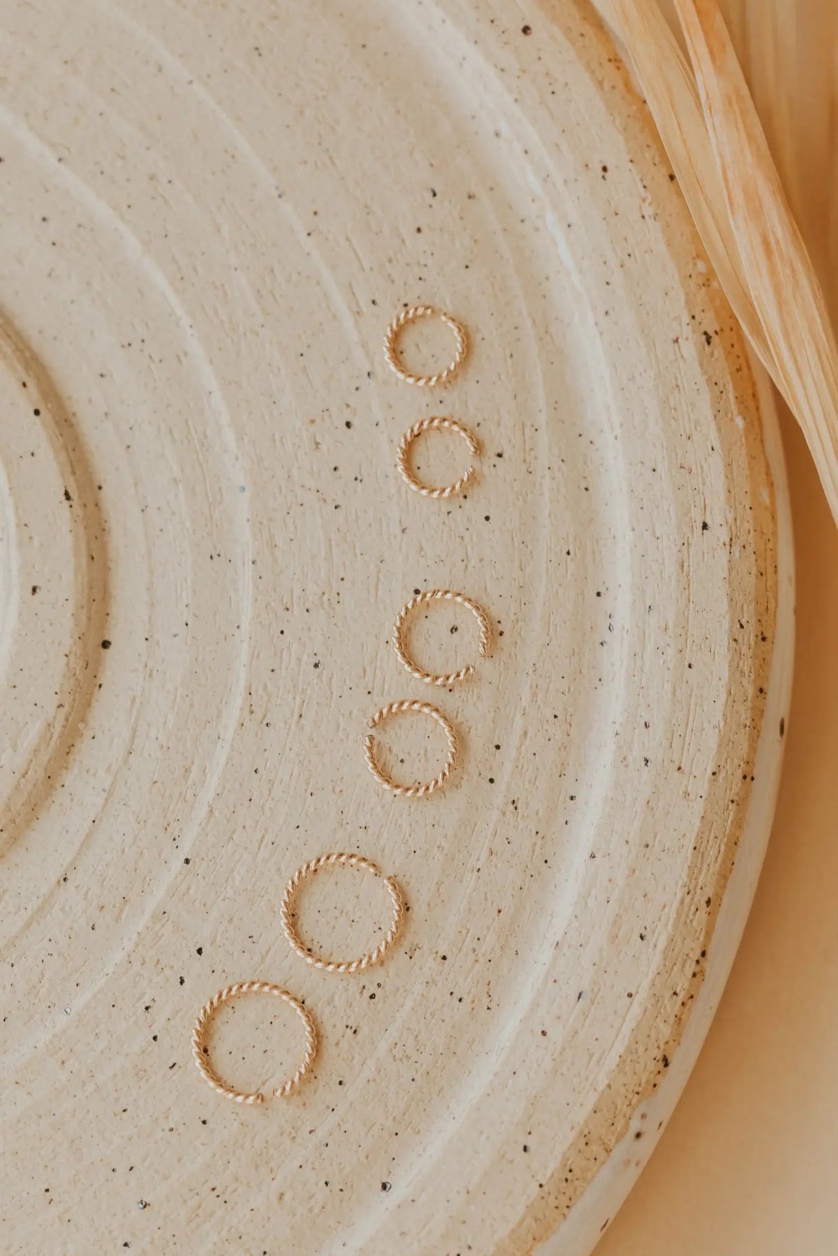 Tiny Hoops | 14kt Gold Fill + Sterling Silver