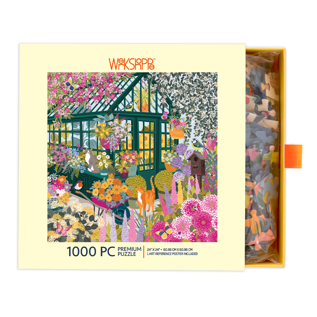 Spring Greenhouse 1000 Piece Puzzle