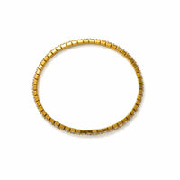 Stretch CZ Tennis Bracelet | Gold Tennis Bracelet | 18K Gold