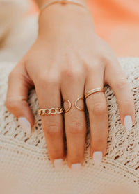 Revolve Ring | 14kt Gold Fill + Sterling Silver