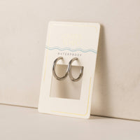 Tube 20mm Hoop Earrings