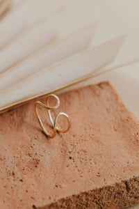 Revolve Ring | 14kt Gold Fill + Sterling Silver