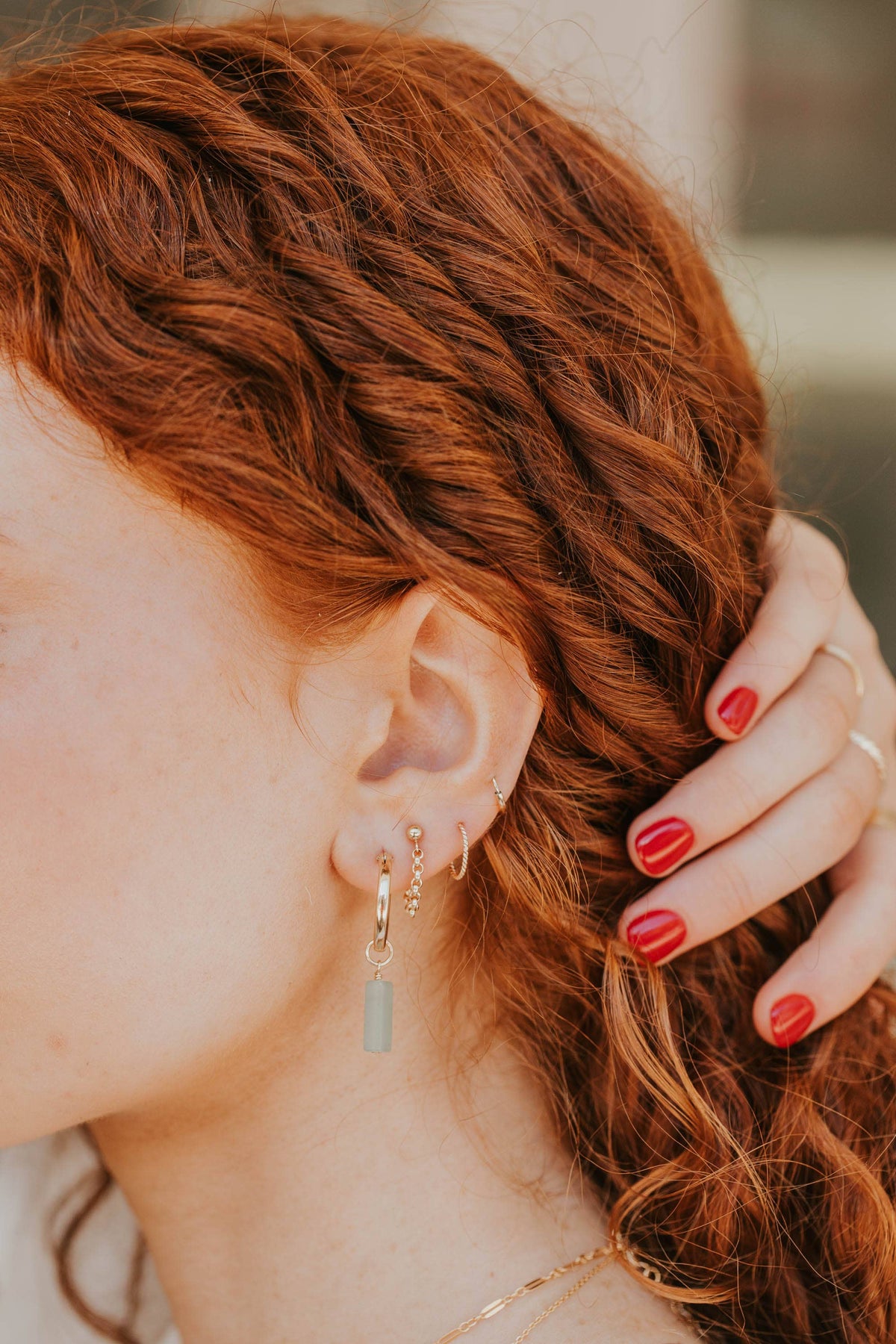 Tiny Hoops | 14kt Gold Fill + Sterling Silver