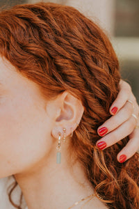 Tiny Hoops | 14kt Gold Fill + Sterling Silver