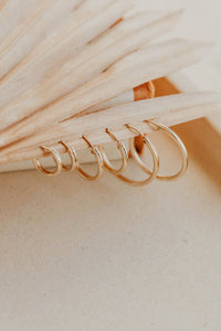 Bold Hoops | 14kt Gold Fill + Sterling Silver