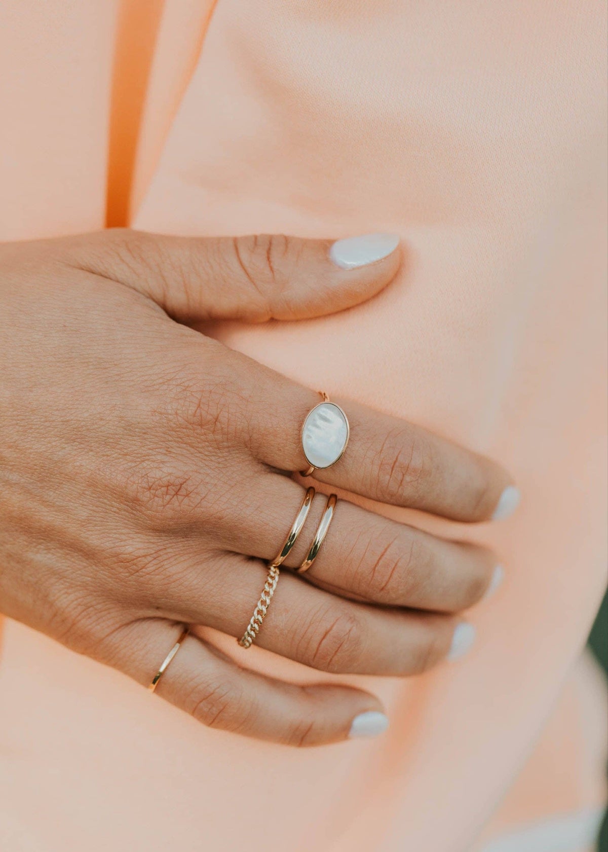 Del Mar Ring | 14kt Gold Fill + Sterling Silver