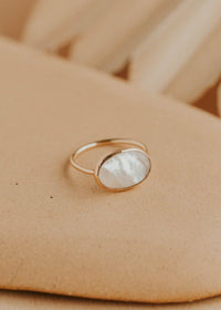 Del Mar Ring | 14kt Gold Fill + Sterling Silver