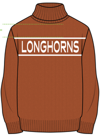 Texas Railway Sweater Rolled Turtleneck