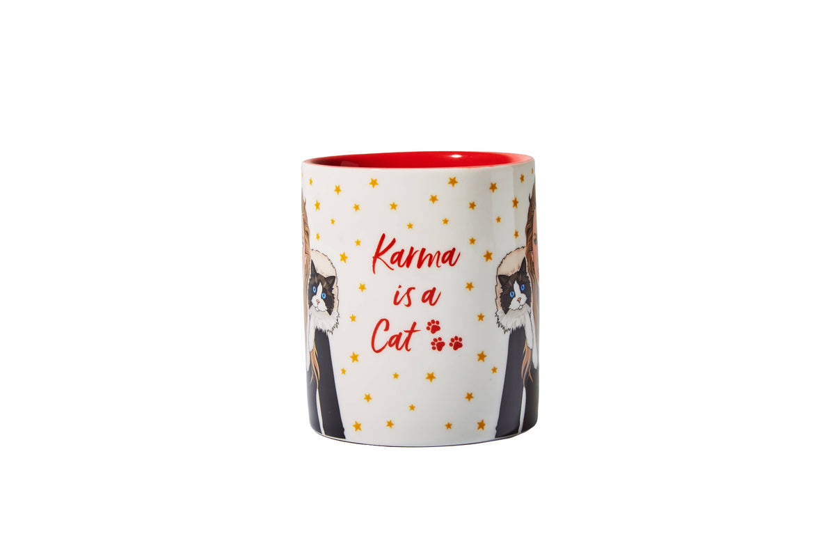 Taylor Karma is a Cat Coffee Mug