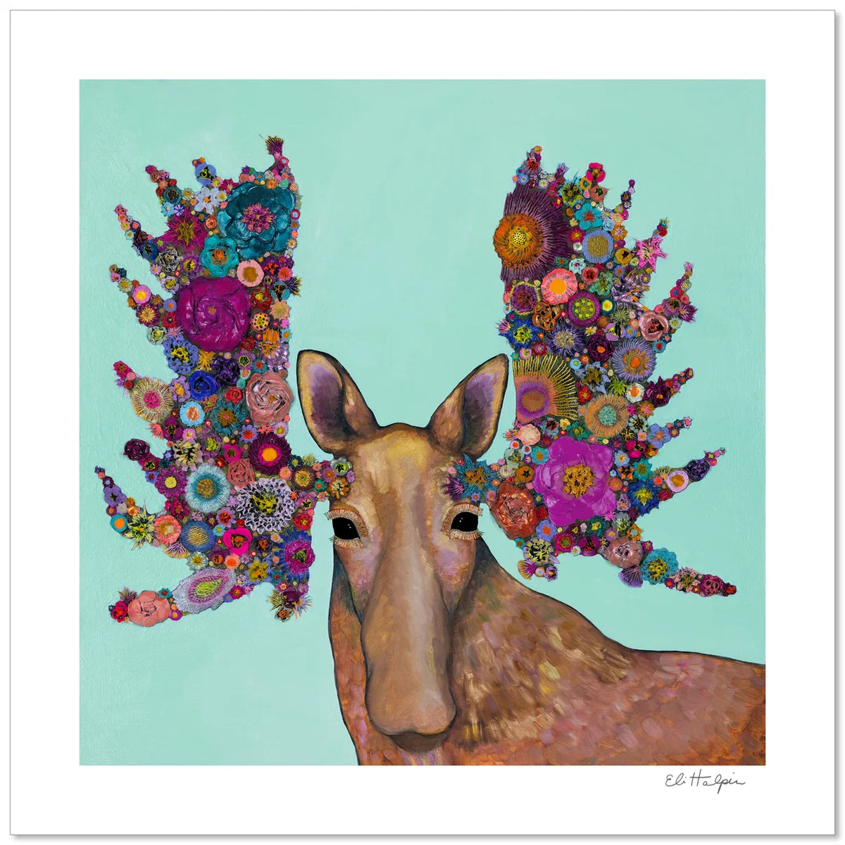 Eli Halpin Blossoming Signed Print