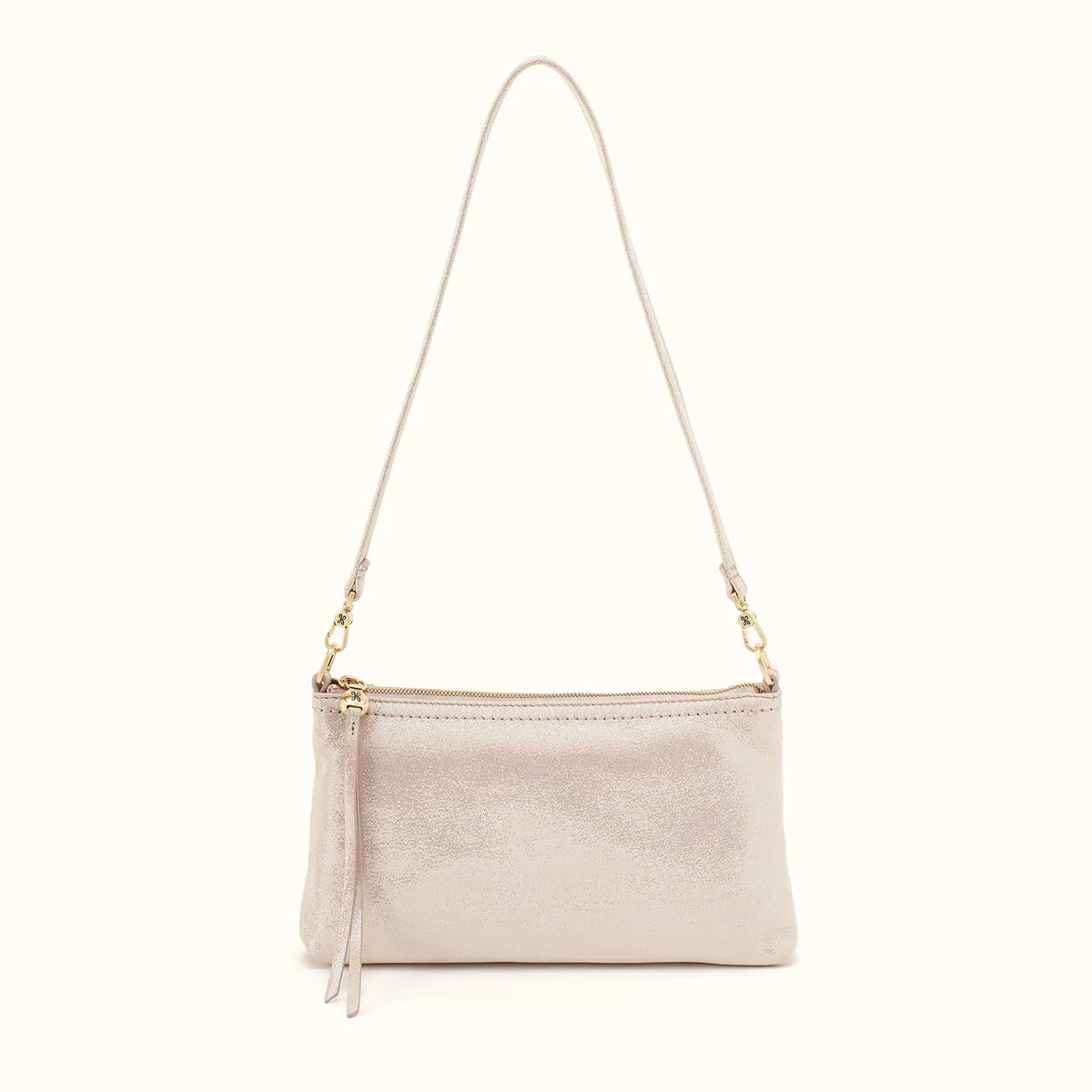 HOBO Darcy Crossbody - Sand Shimmer