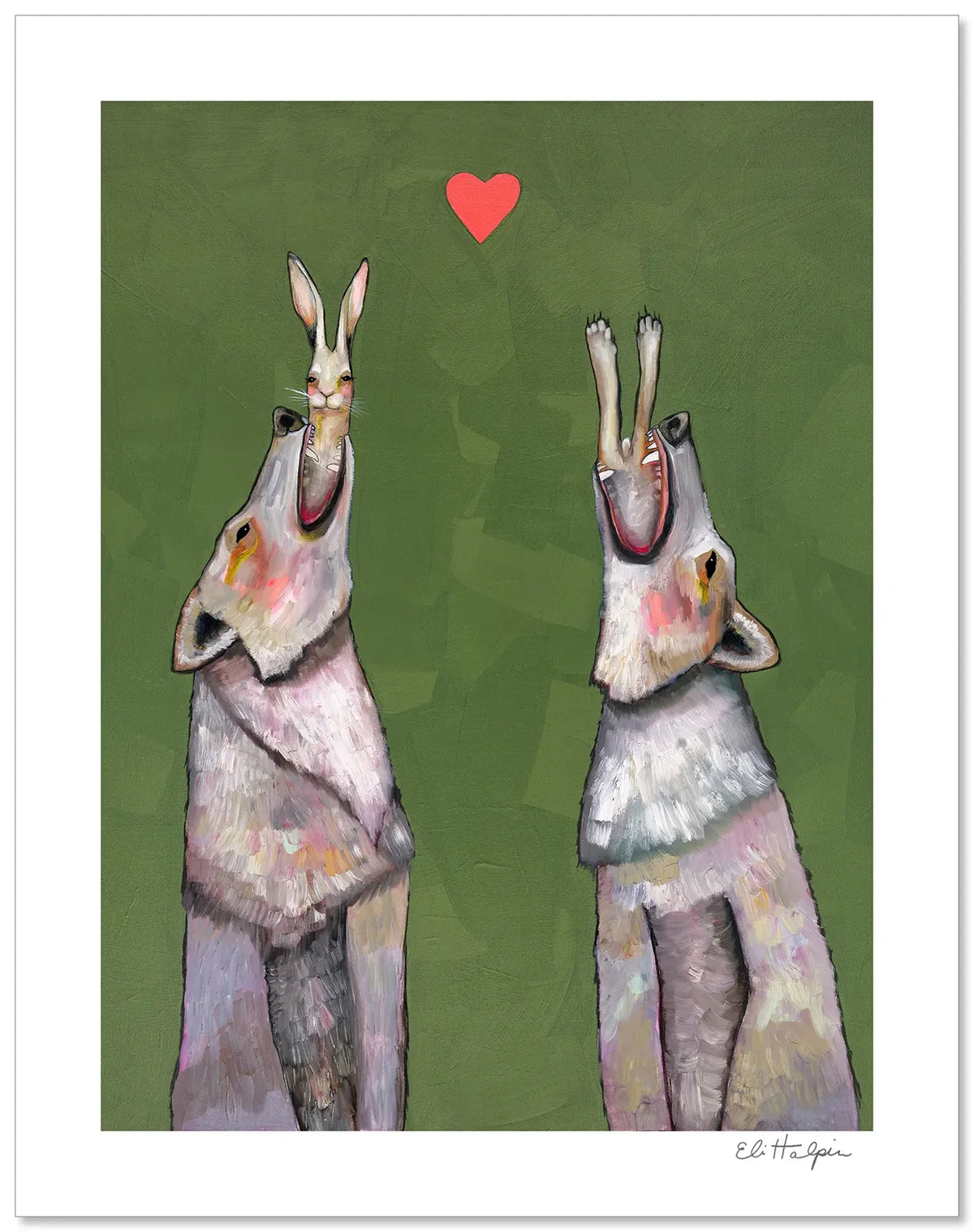 Eli Halpin Date Night Signed Print