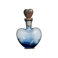 Jan Barboglio Dos Corazones Blue Heart Decanter