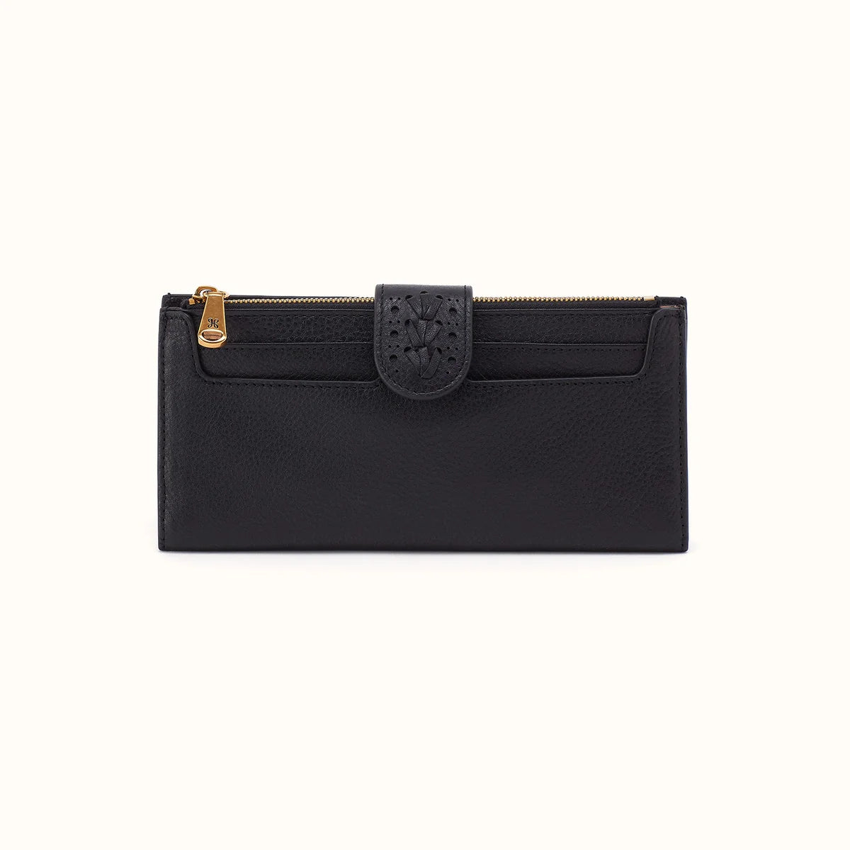 HOBO Dunn Continental Wallet - Black