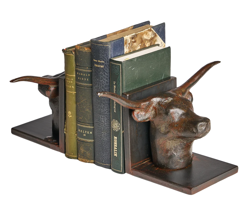Jan Barboglio El Jefe Bookends Pair