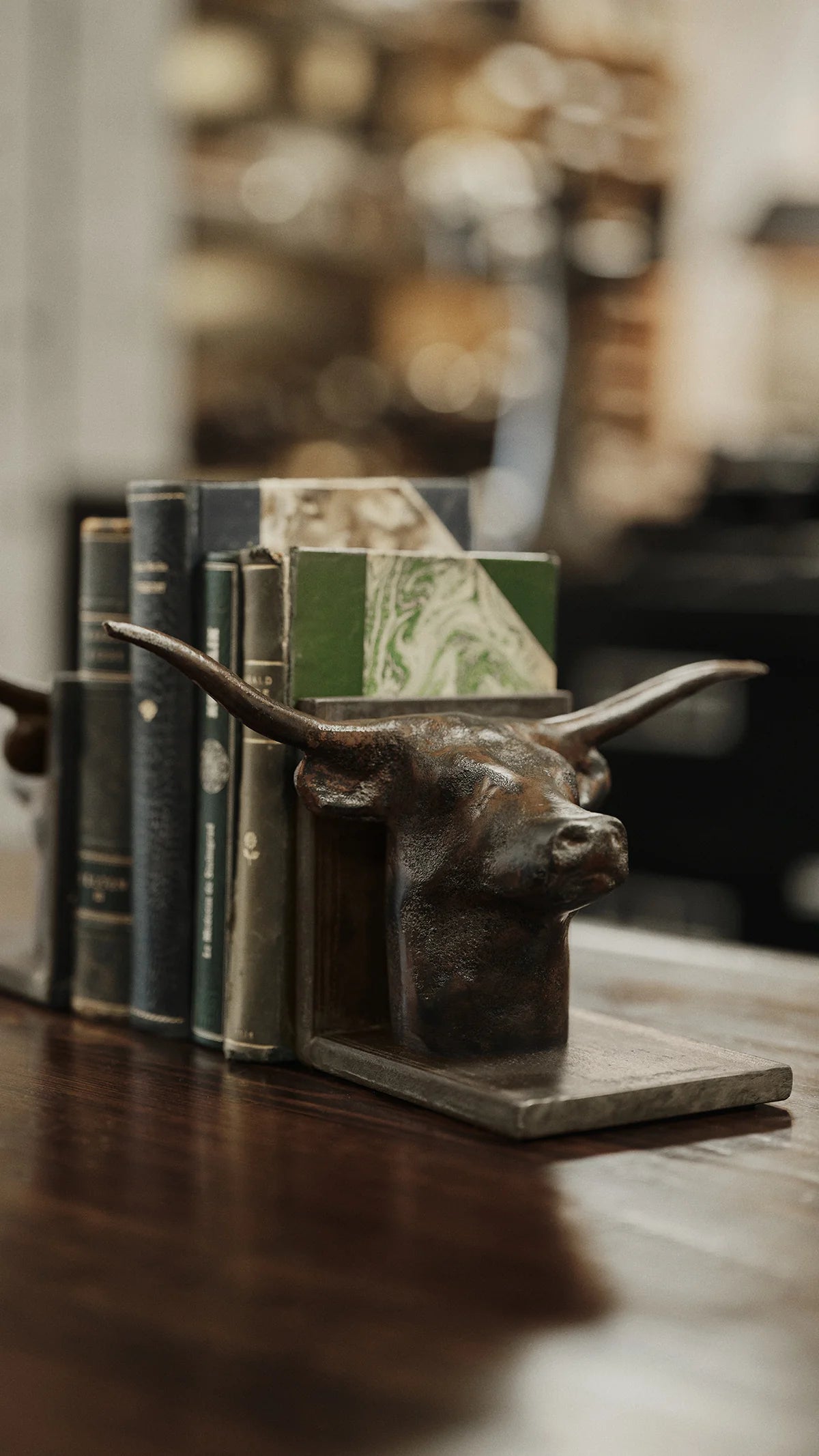 Jan Barboglio El Jefe Bookends Pair