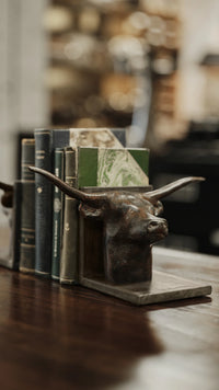Jan Barboglio El Jefe Bookends Pair