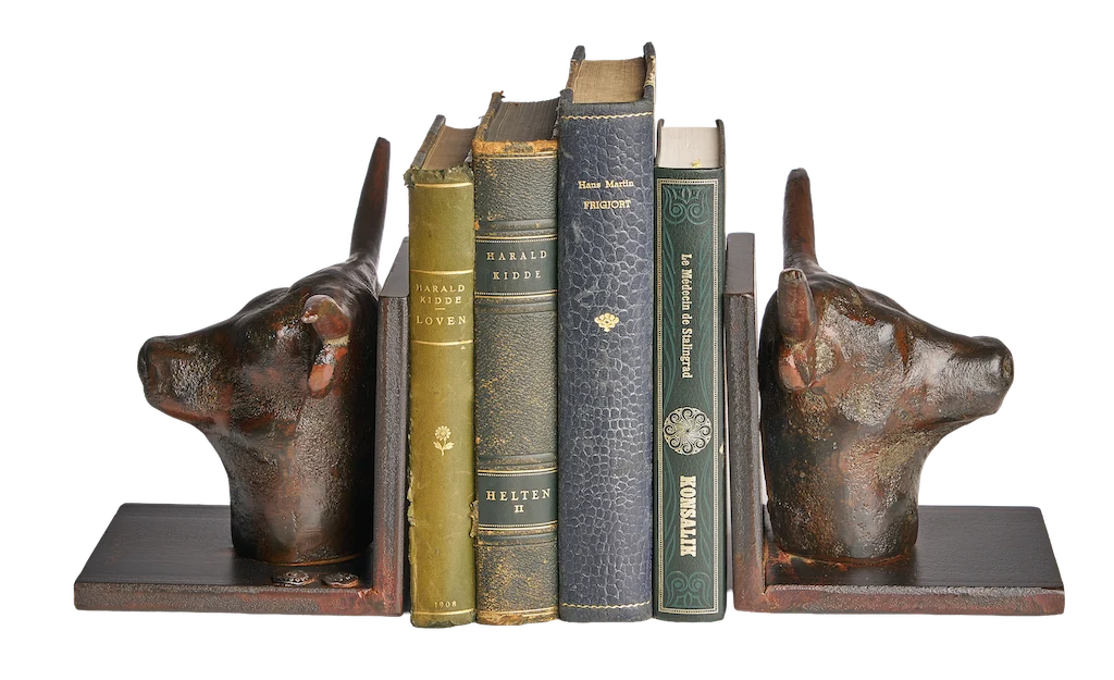 Jan Barboglio El Jefe Bookends Pair