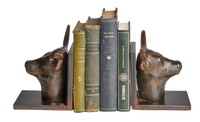 Jan Barboglio El Jefe Bookends Pair