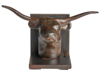 Jan Barboglio El Jefe Bookends Pair