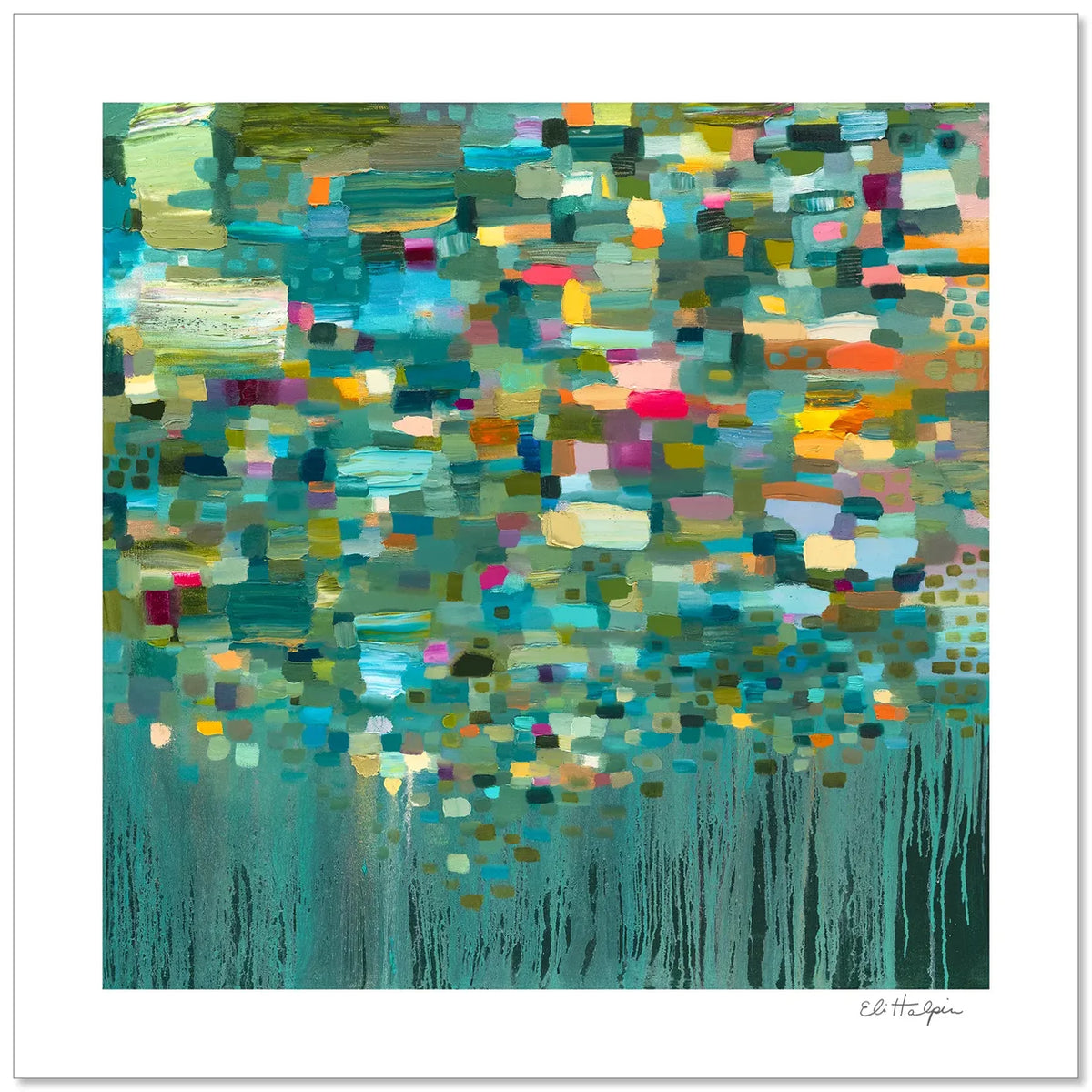 Eli Halpin Falling Up Signed Print