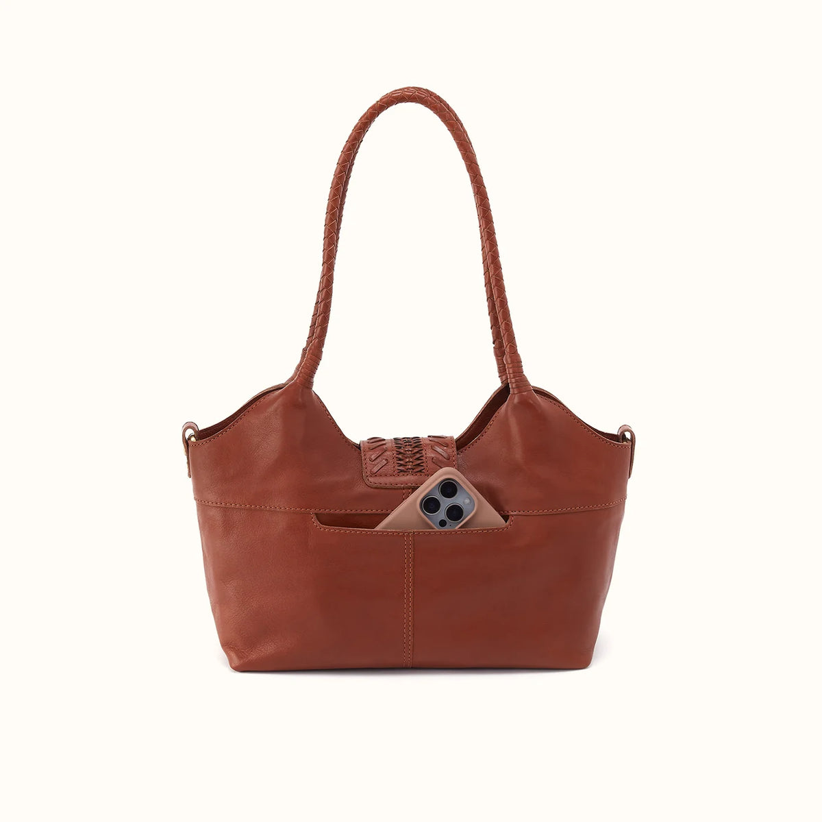 HOBO Kindling Brown Leather Foundery Sm Tote