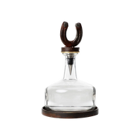 Jan Barboglio Herradura Decanter w/ Horseshoe
