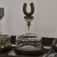 Jan Barboglio Herradura Decanter w/ Horseshoe