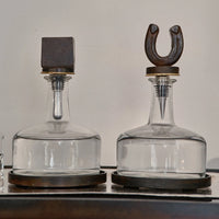Jan Barboglio Herradura Decanter w/ Horseshoe