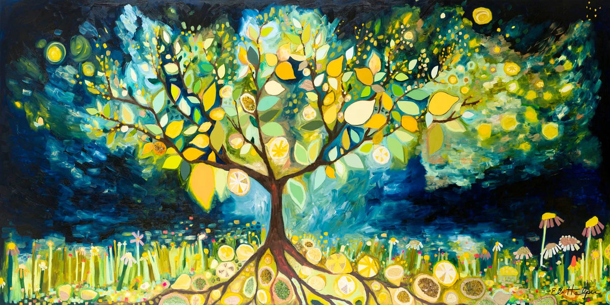Eli Halpin Lemon Tree 8x16 Canvas Print