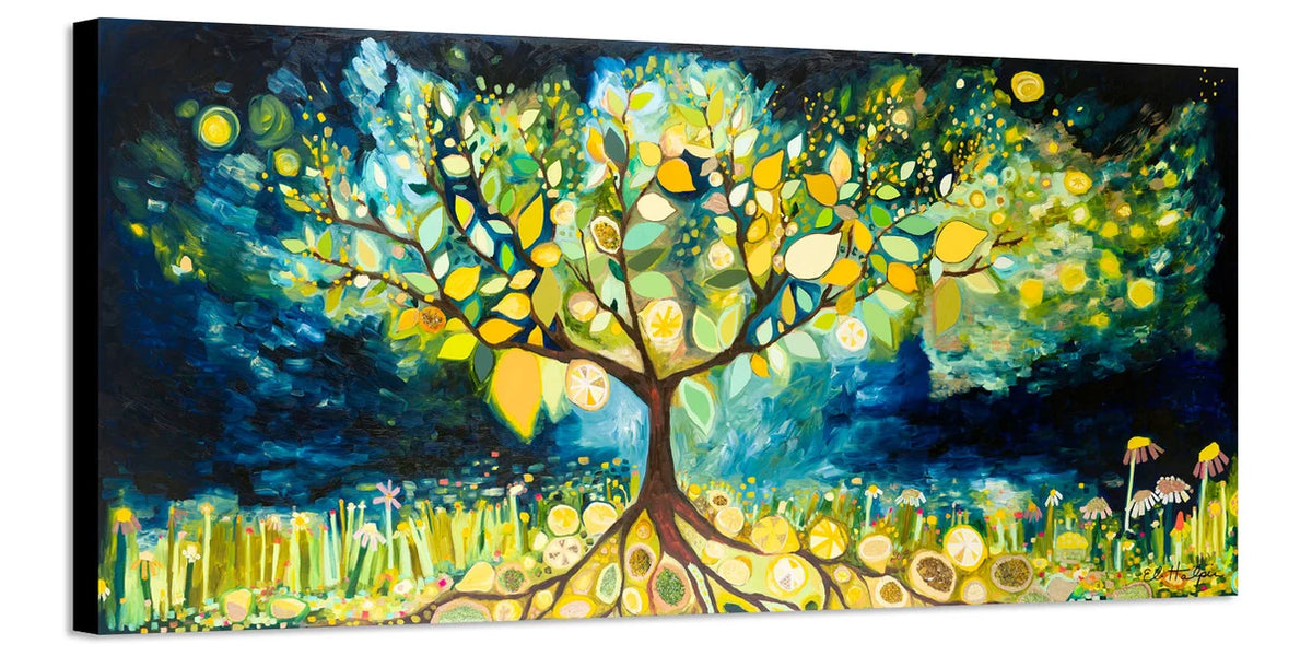 Eli Halpin Lemon Tree 8x16 Canvas Print