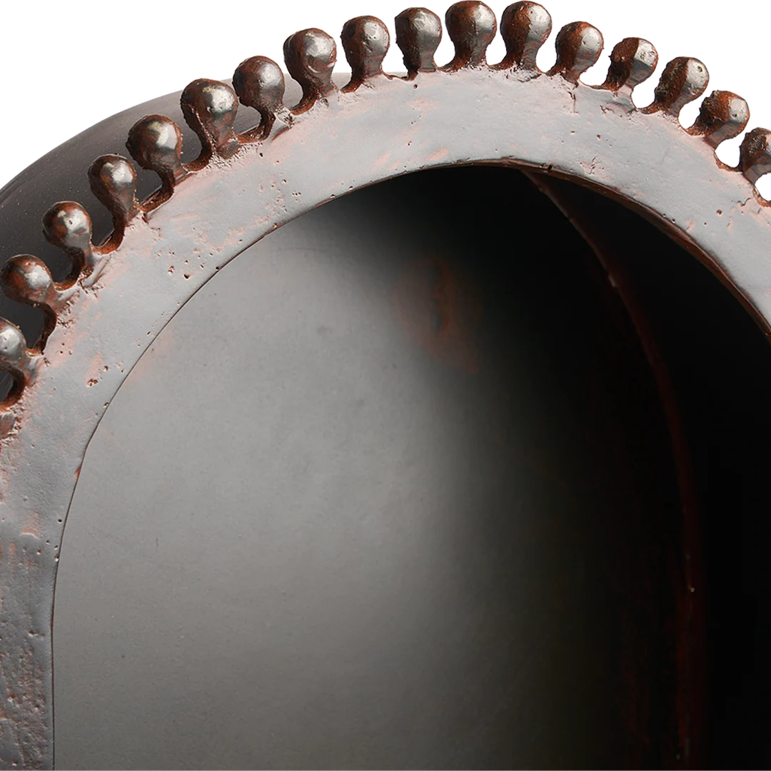 Jan Barboglio Nicho Balero Wax Cast Iron Box