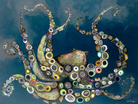 Eli Halpin Octopus 12x16 Canvas Print