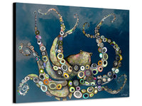 Eli Halpin Octopus 12x16 Canvas Print