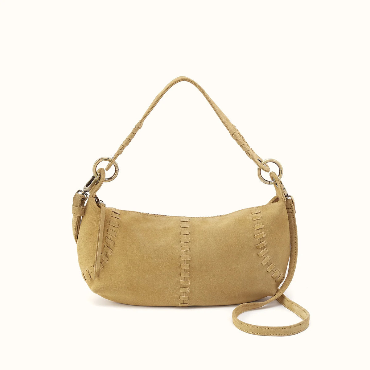 HOBO Opal Mini Shoulder Bag - Twilight Fern Suede