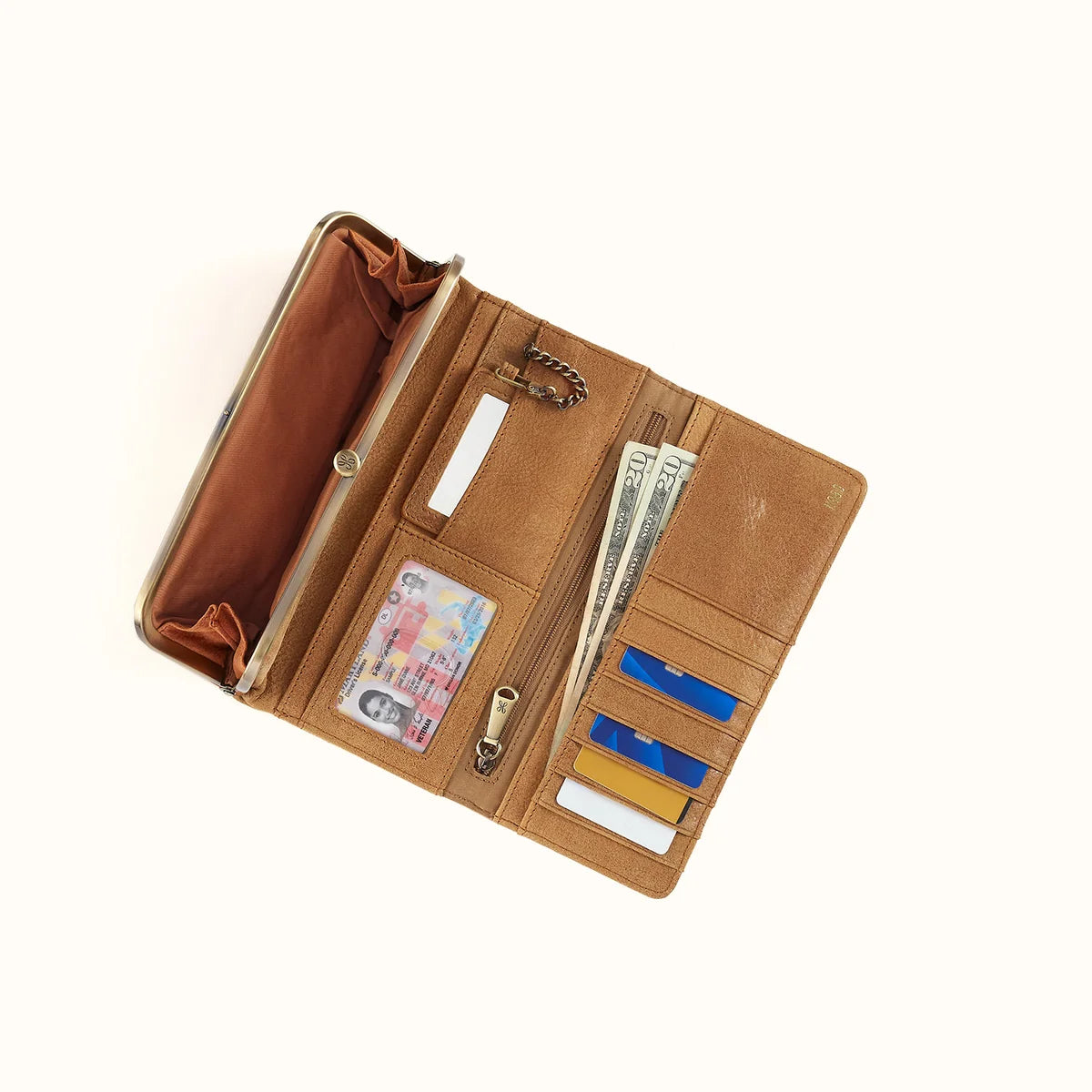 HOBO Rachel Continental Wallet - Whiskey