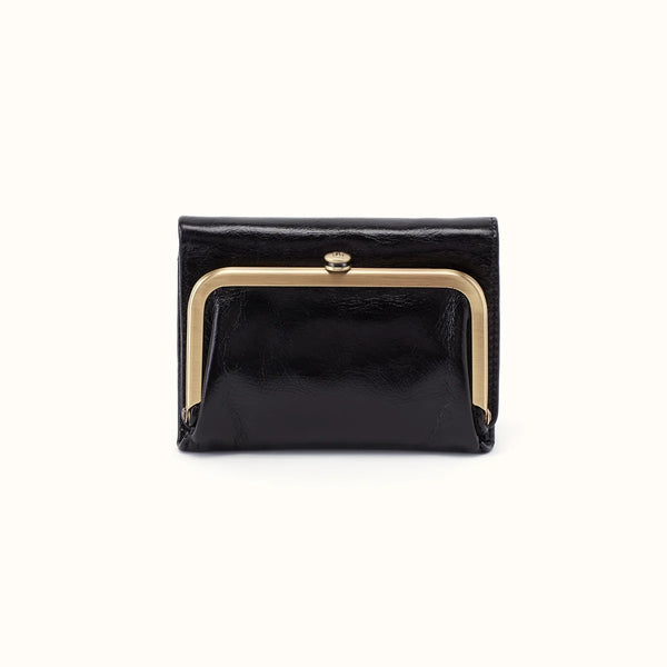 HOBO Robin Compact Wallet - Black