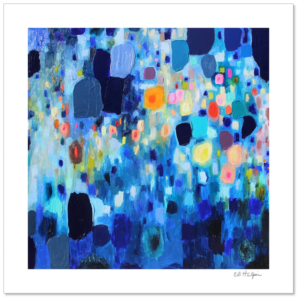 Eli Halpin Sea Blooms Signed Print