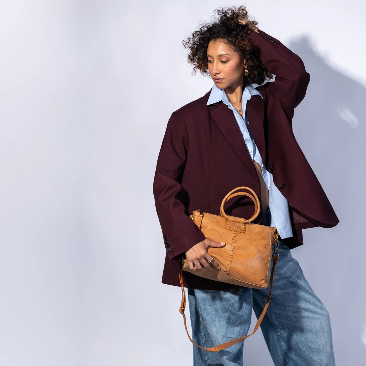 HOBO Whiskey Sheila Medium Satchel